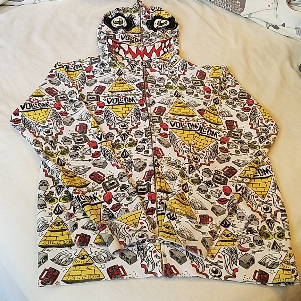 Volcom Sheckler Co-op full zip hoodie